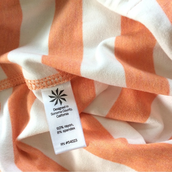 Athleta Ribbon Stripe Faux Wrap Beachy Skirt - Picture 6 of 6